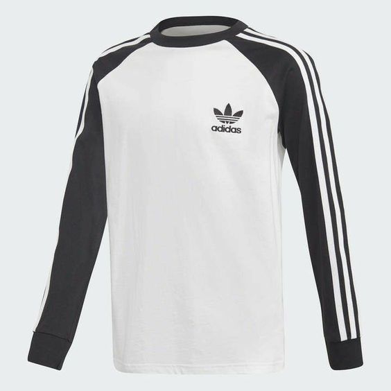 buzo adidas negro y blanco