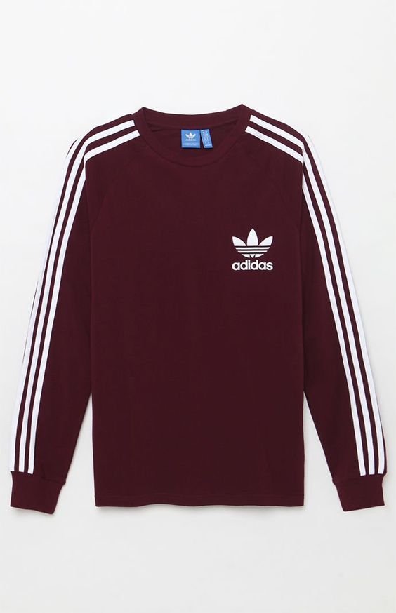 buzo adidas rojo