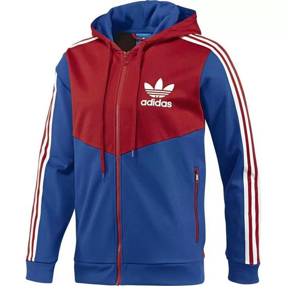 campera adidas tricolor