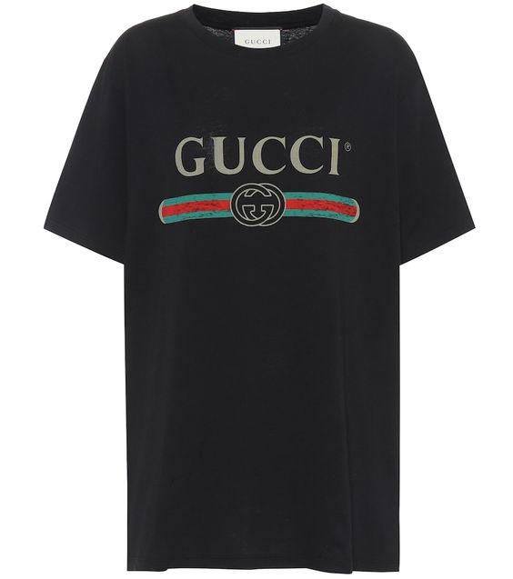 camiseta gucci negro