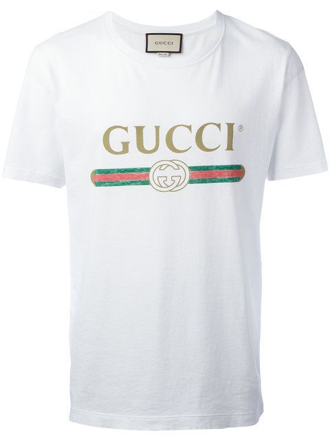 camiseta gucci blanco