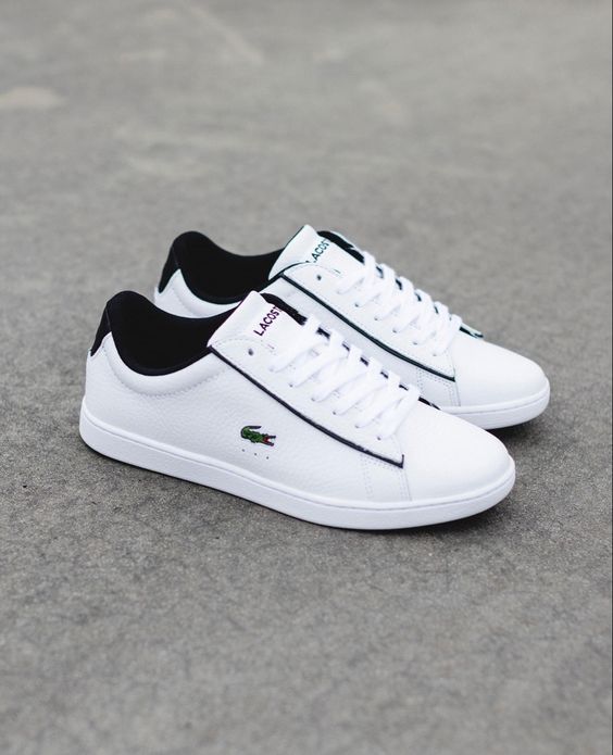 zapato lacoste blanco