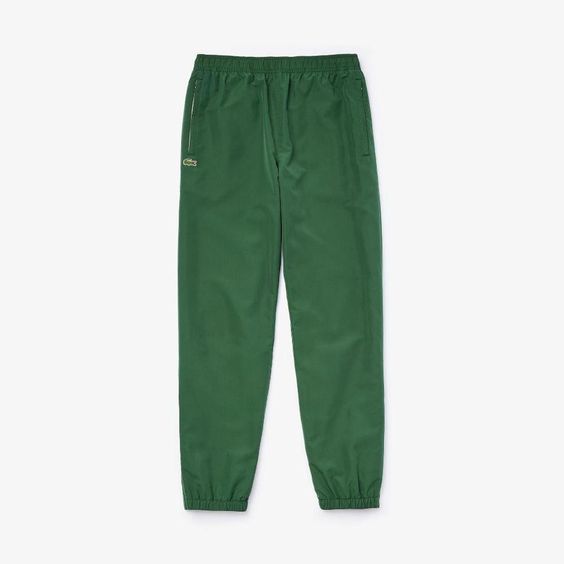 pantalon lacoste verde