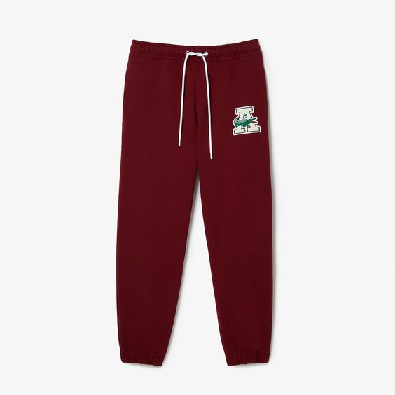 pantalon lacoste bordo